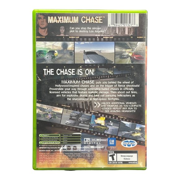 Maximum Chase (Microsoft Xbox, 2003) Complete Tested & Working - Picture 2 of 3